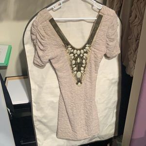 Fredericks going out dress with crossover back